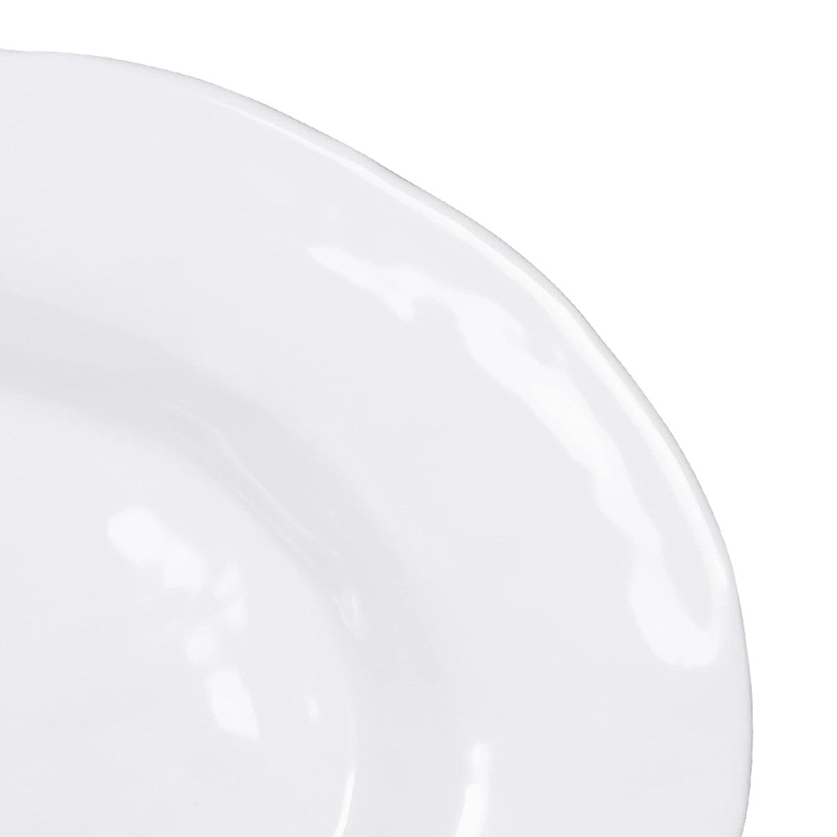 Oval Platter by Elite Global Solutions – Melamine, White, Pack of 4, Model M16OVRF-NW