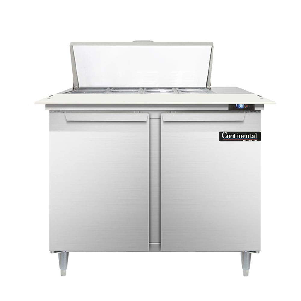 DL36-8C Designer Line Sandwich Unit by Continental Refrigerator – Commercial Grade