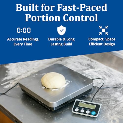 San Jamar Small Portion / Silver / Modern Digital Scales