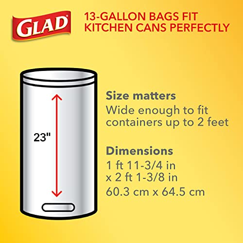 Glad Grey / 80 Count (Pack of 1) / ForceFlex Plus Trash Bags