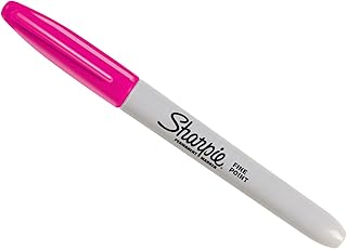 Sharpie Fine Point Permanent Markers, Magenta, 1 Count