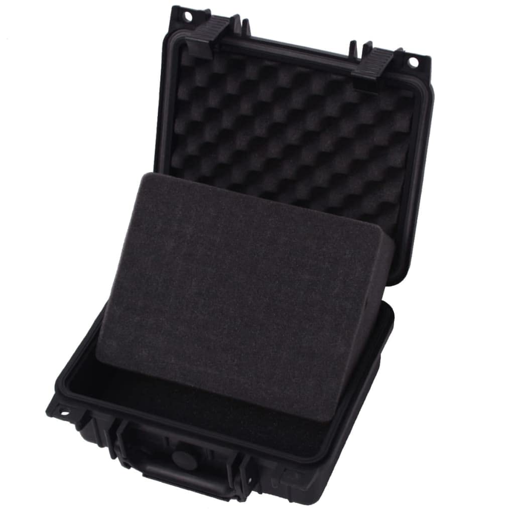 Hard Case by vidaXL – 4958.0 cubic_centimeters, Acrylonitrile Butadiene Styrene (ABS), Black, Model 142169