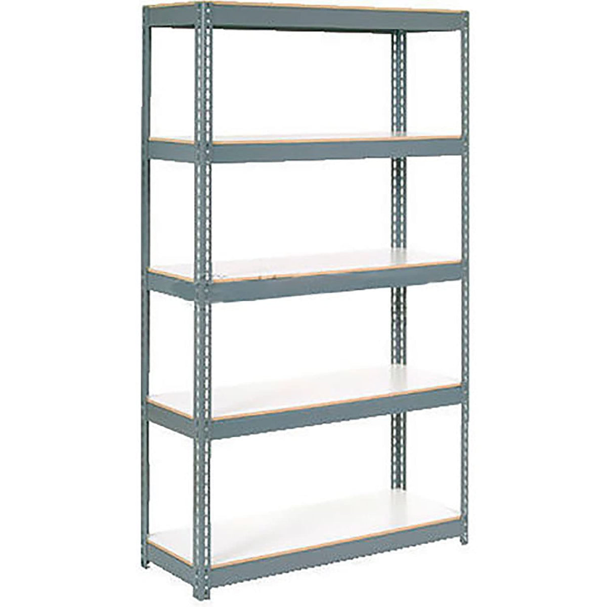 Extra Heavy Duty Shelving 36Wx24Dx60H 6 Shelves 1500 lbs. Cap. Per Shelf Gry by Global Industrial – 6, Alloy Steel, Grey, Model 716977