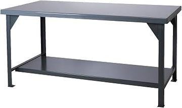 Durham DWB-3672-95 Heavy Duty Workbench, Optional Drawer, Gray