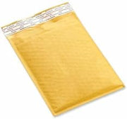 Peel Seal Strip Cushioned Mailer, #000, Extension Flap, Self-Adhesive Closure, 4 x 8, 500/Carton