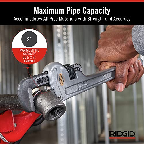 RIDGID Small / Silver / Durable Pipe Wrenches