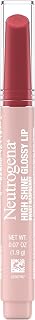 Neutrogena High Shine Glossy Lip, Sweet Raspberry, 0.07 oz