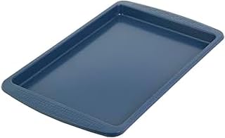 Chicago Metallic Everyday Non-stick Large Baking Sheet, Perfect for making cookies, one-pan meals, roasted vegetables, and more! 21.06 x 13.98 x 0.98 Inch, Blue