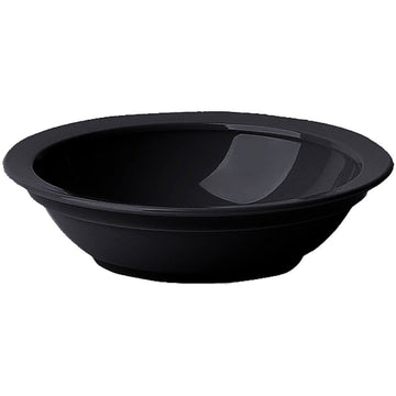 Camwear Bowl by Cambro – 6 inches (diameter) x 1.5 inches (height), 10.9 ounces, Polycarbonate, Black, Model 60CW110