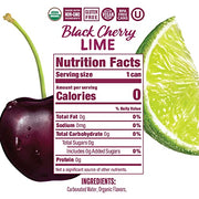 Nixie Black Cherry Lime / 96 Fl Oz (Pack of 3) / 3 Carbonated Water