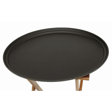 NonSkid Serving Tray by HUBERT – Plastic, Black