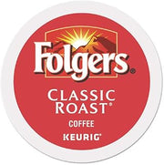 96 K Cups of Folgers Classic Blend Coffee