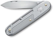 Victorinox Onefold Alox Refined Swiss Army Knife with Carry Clip, Silver