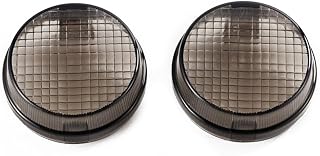 Motorcycle Turn Signal Lens Cover Smoked For Vulcan 1600 Classic 2.75 Inch Style Lights Front Rear