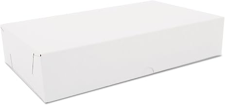 SOUTHERN CHAMPION TRAY 1701 Clay Coated Kraft Paperboard Lock Corner 2-Piece Sausage Box, 12-1/8" Length x 7-1/8" Width x 2-7/16" Height (Case of 100 Sets - Tops and Bottoms)
