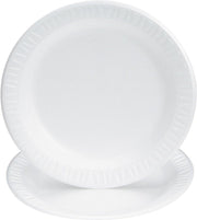 9PWCR Concorde Foam Plate 9-Inch dia White 125/Pack 4 Packs/Carton by DART – 9 inches, Foam, White, Model DCC 9PWCR