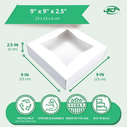 SOUTHERN CHAMPION TRAY 24 / Small / White Bakery Take Out Containers