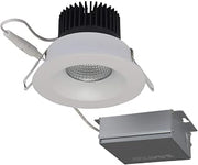 Satco S11630 12 watt LED Direct Wire Downlight; 3.5 inch; 3000K; 120 Volt; 12 Bulbs California Compliant