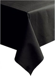 Hoffmaster 220836 Linen-Like Color in Depth Tablecover, 108" Length x 50" Width, Black (Case of 20)