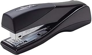 Swingline Optima Grip Black Stapler, Jam Free, 25 Sheet Capacity