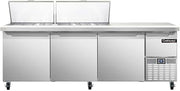 CRA93-27M Mighty Top Refrigerated Base Sandwich Unit, 93" W, With 27 Pan Openings