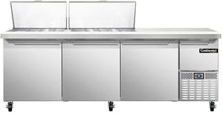 CRA93-27M Mighty Top Refrigerated Base Sandwich Unit, 93" W, With 27 Pan Openings