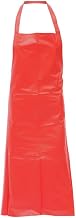 Locknane Bib Apron Red Vinyl - 39"L x 31"W