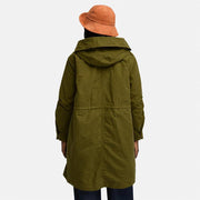 Women's 2-In-1 City Parka by Timberland – Cotton, Dark Olive, Model TB0A5ZRK