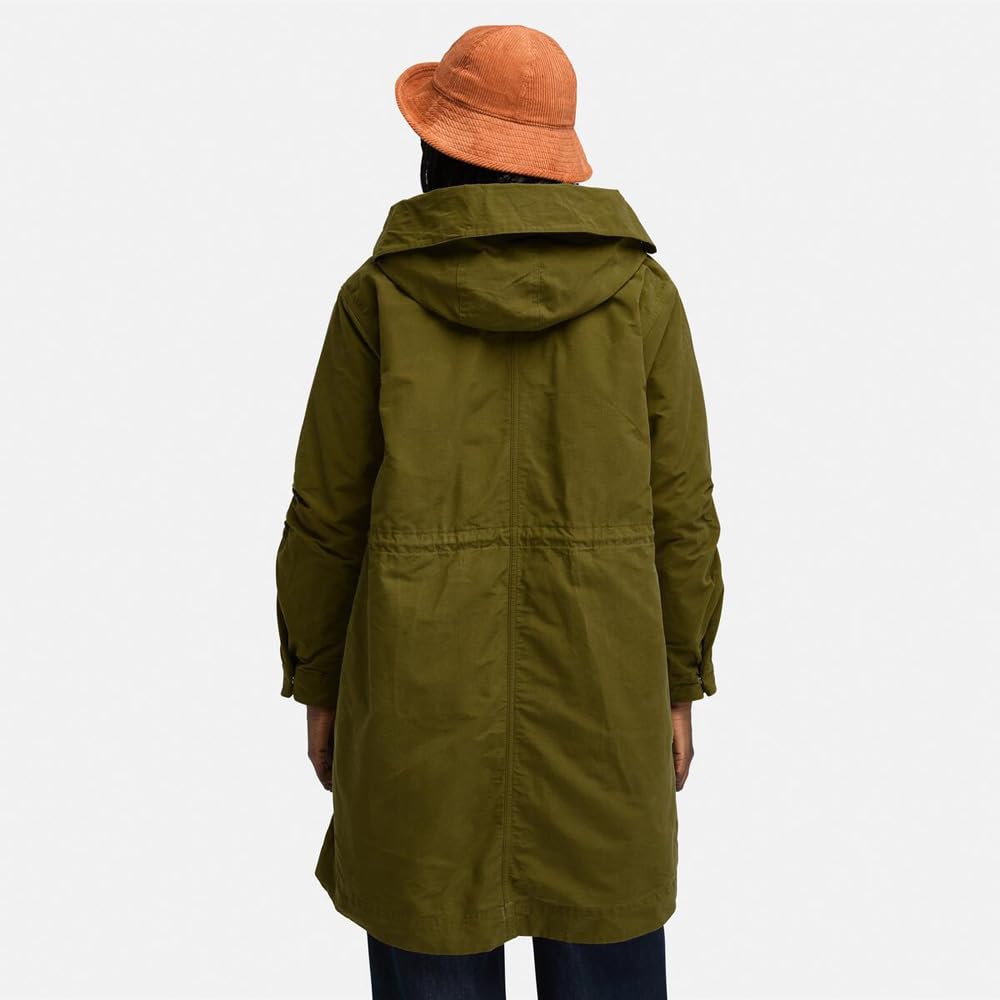 Women's 2-In-1 City Parka by Timberland – Cotton, Dark Olive, Model TB0A5ZRK