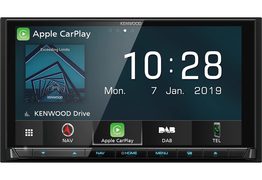 DNX9190DABS High Definition Multimedia Navigation System by Kenwood – Black, Model DNX9190DSE3