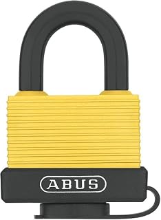 ABUS 70/45 Weatherproof Lock with 2 Keys for Outdoor, Storage | Marine, 1.93in (49mm) Wide (Keyed Alike, 1 Pack)