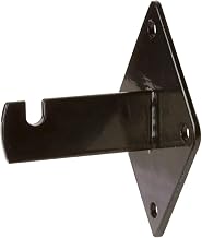 Econoco Grid Panel Wall Mount Brackets, Black, 12 Pack | Secures grid panels to walls, professional-grade heavy-duty metal construction for durable & stylish retail or studio display
