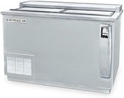 Beverage-Air DW49-S Deep Well Bottle Cooler 2 Lids and 3 Dividers 13.3 cu.ft. Capacity Stainless Steel Exterior and Bottom Mounted