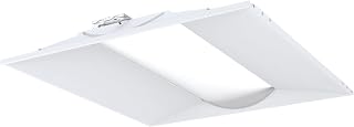 Lithonia Lighting 2x2 LED Troffer Light, Adjustable Lumens, 3-in-1 CCT