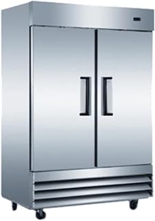USRF-2D U-Star 2-Section Reach-in Refrigerator, Stainless Steel, 46.5-Cubic Feet, 115v