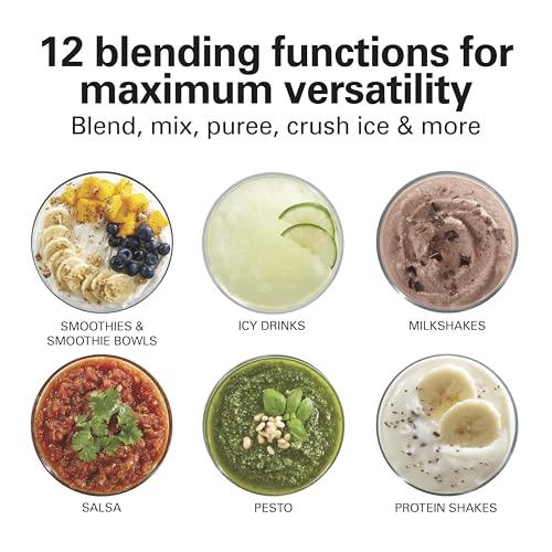 Hamilton Beach Gray / 40 Oz. Glass Jar (Pack of 1) / Countertop Blenders Countertop Blenders
