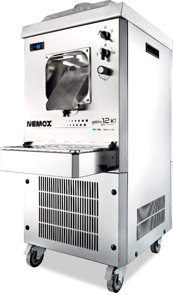Gelato 12K Gelato - Ice Cream Machine By by NEMOX – 17 Quart Bowl Capacity, 17.0 quarts, Stainless Steel, Stainless Steel Brushed Finish, Model 38151