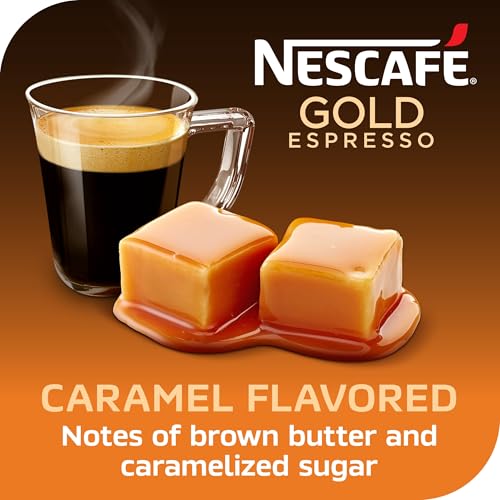 Nescafe Caramel / 3.1 Ounce (Pack of 6) / 6 Instant Coffee