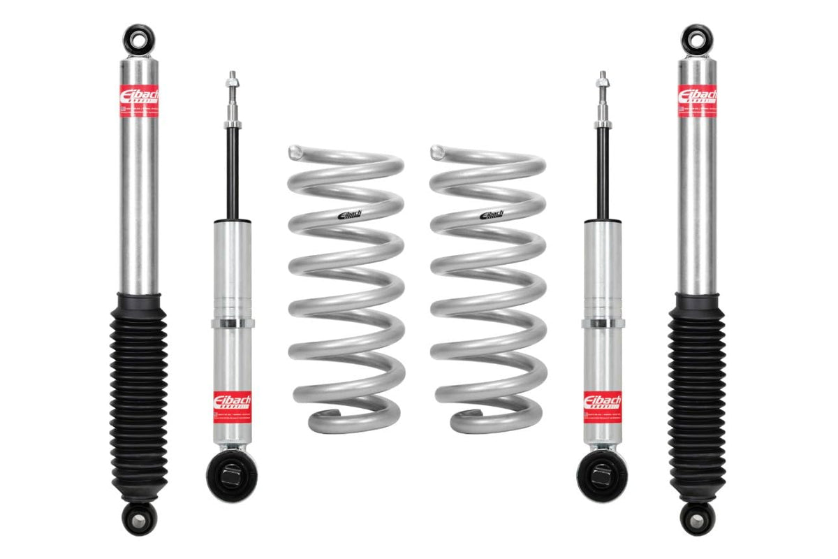 Suspension Lift Kit by Eibach – Stock, Aluminum, Silver/Black, Model EIBE80-23-006-02-22