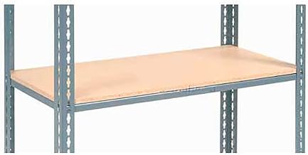 Global Industrial Additional Shelf Level Boltless Wood Deck 36"W x 18"L, Gray
