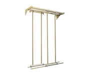 QUANTUM STORAGE SYSTEMS 77" H x 48" W x 18" D / Free Standing Slider Systems Ivory / Ivory Standing Shelf Units