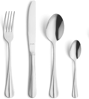 Amefa 844000MBA1D20 Baguette Cutlery Set, Stainless Steel