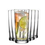 Highball Glasses by Pasabahce – 6.76 oz, 6.75 fluid_ounces, Glass, Colorless, Pack of 6