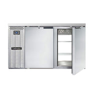 BBC59S-SS-PT Two Section Refrigerated Pass-Thru Back Bar Cooler by Continental Refrigerator – Commercial Grade