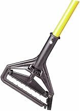 HUBERT Yellow Fiberglass Gate Style Mop Handle for 1"W Mop Head - 54"L