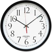 The Atomic Clock 16.5" Black