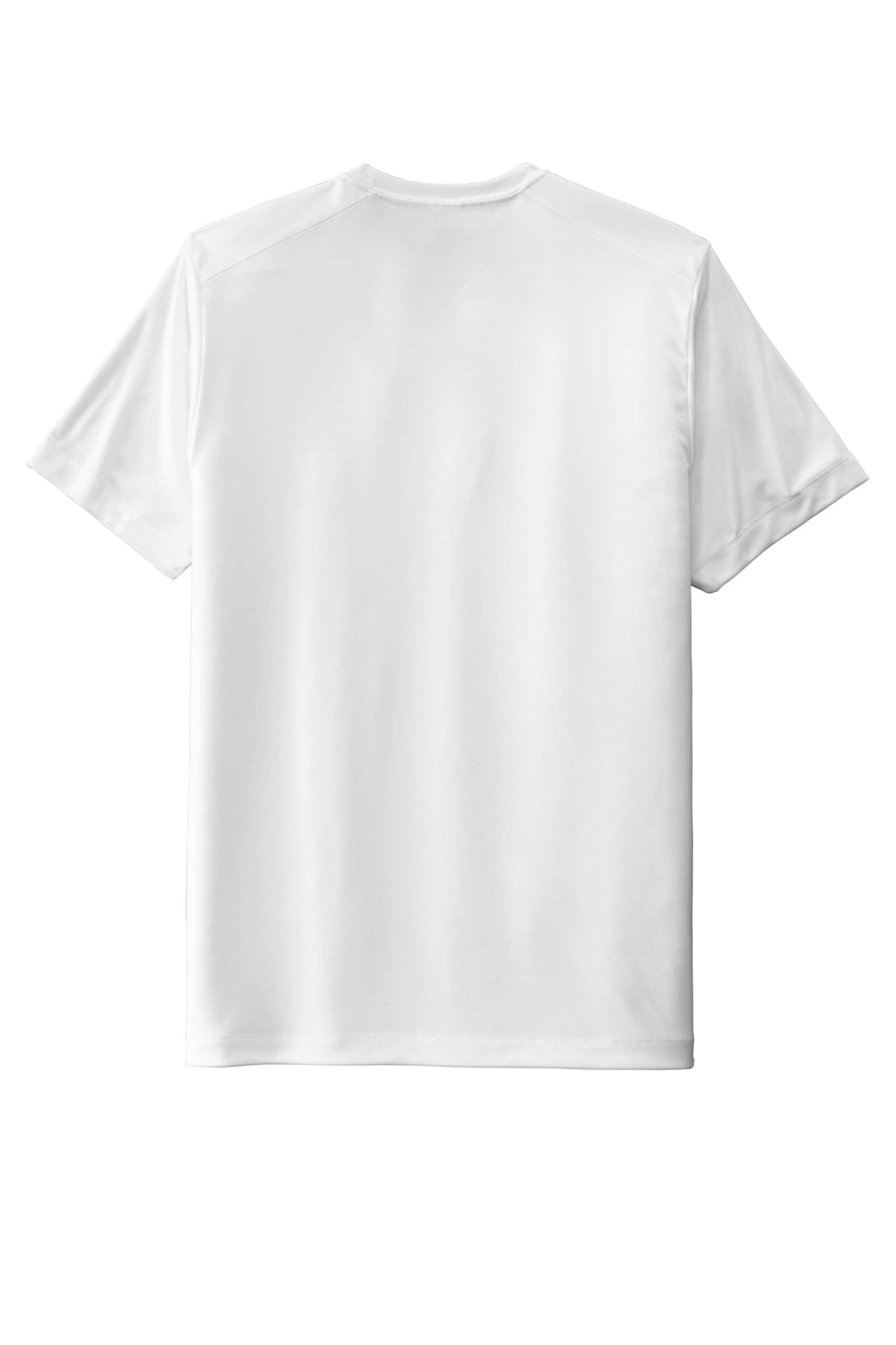 Unisex Posi-UV Pro Tee | Men's and Women's Athletic Fit Workout T-Shirt by SPORT-TEK – X-Large, Cotton, White, Model 1368595