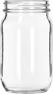 Libbey 92104 92104 8 oz. Glass Drinking Jar | 1 Dozen