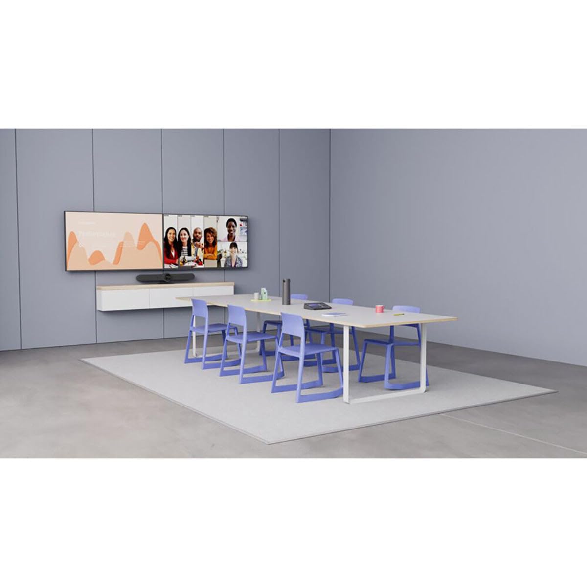 Rally Bar + Sight Room Kit - TAA by Logitech – Graphite, Model 991-000535