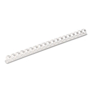 Plastic Binding Combs by Fellowes – 100 Count (Pack of 1), 90.0 pages, Plastic, White, Model 52372